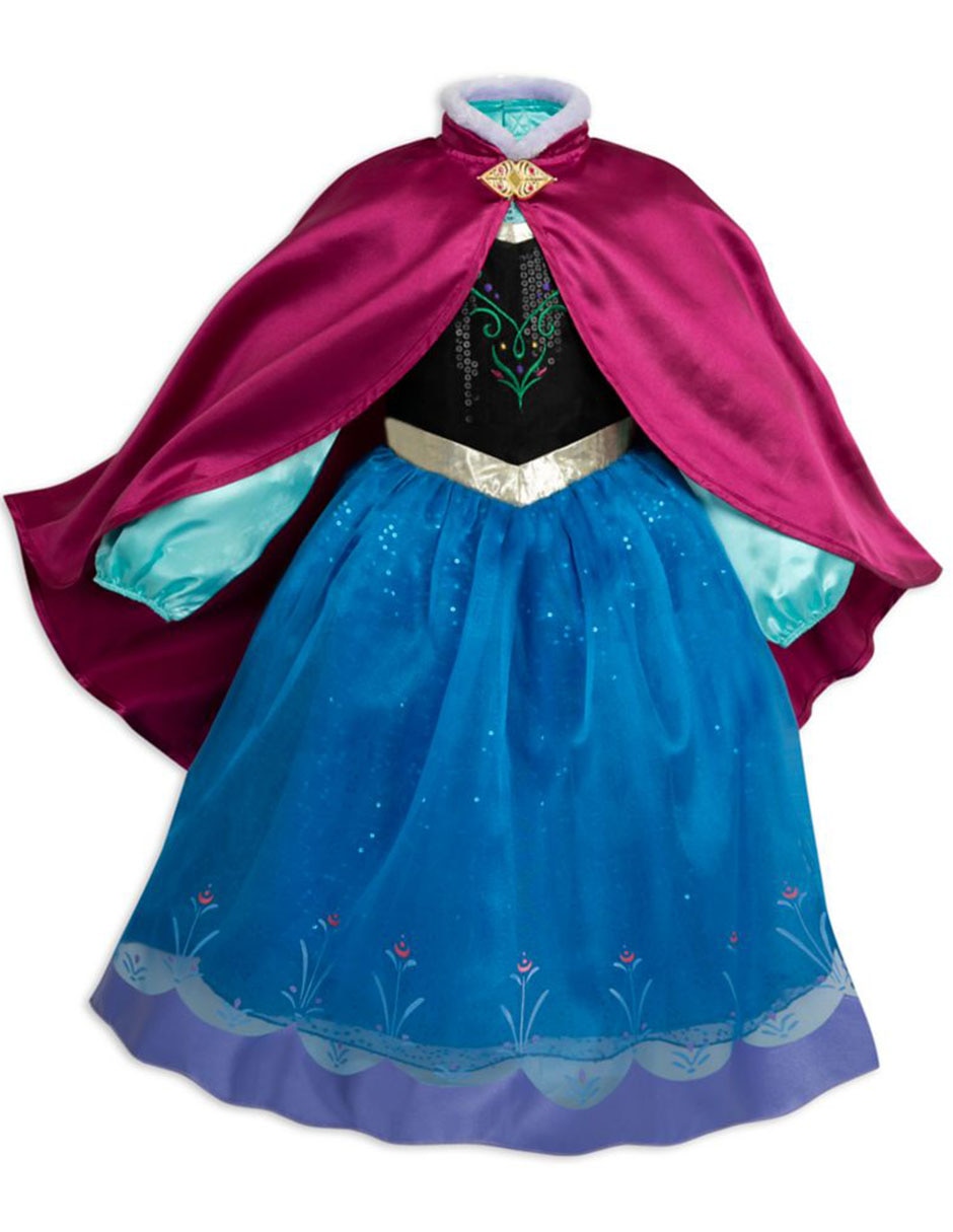 Disfraz de princesa Anna para niña