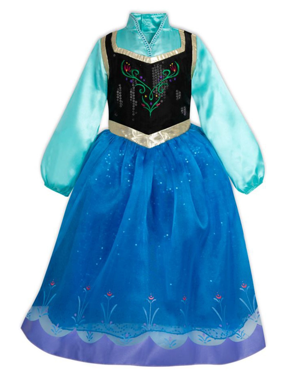 Disfraz de princesa Anna para niña 2