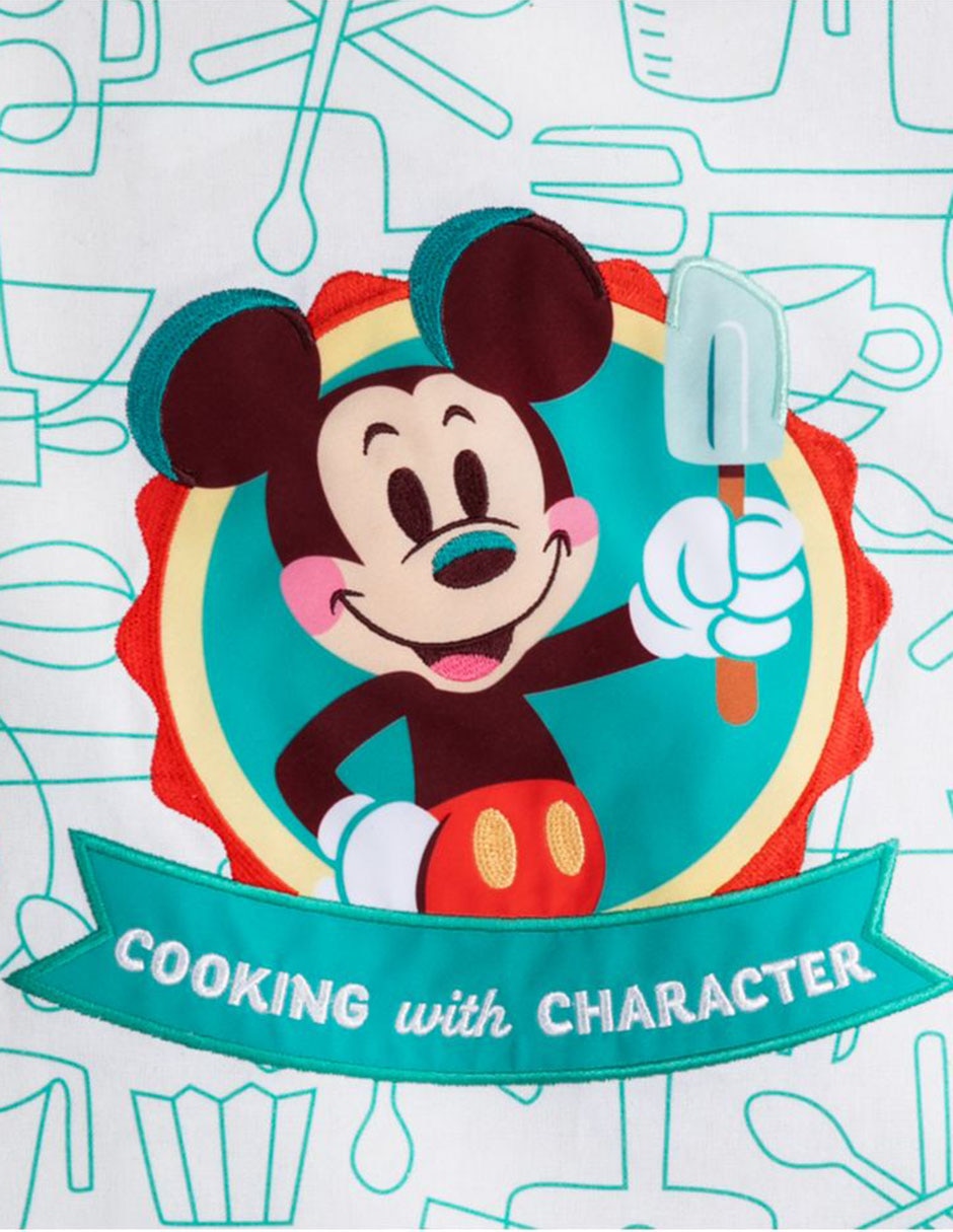 Delantal completo Mickey Mouse de algodón 2