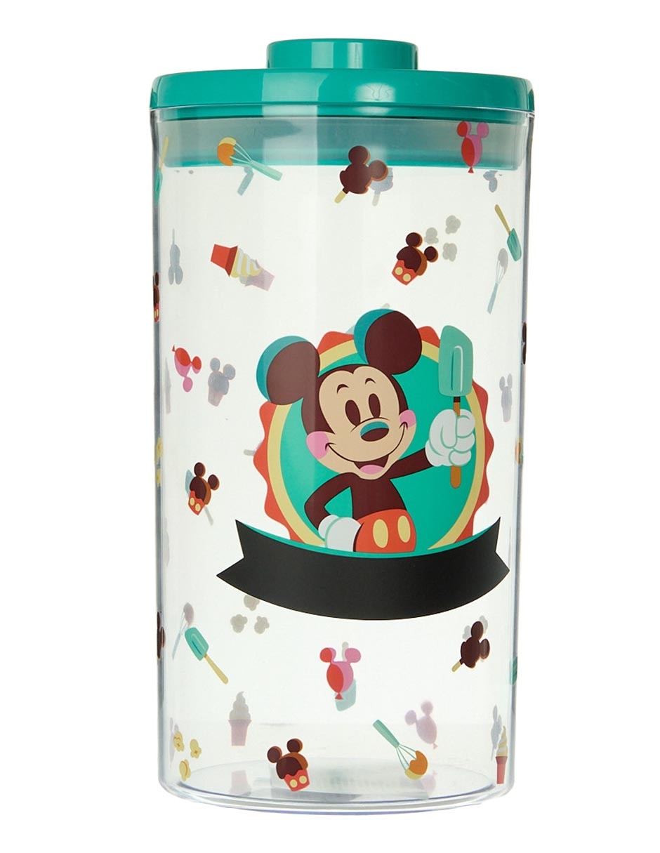 Contenedor Disney Mickey Mouse de plástico
