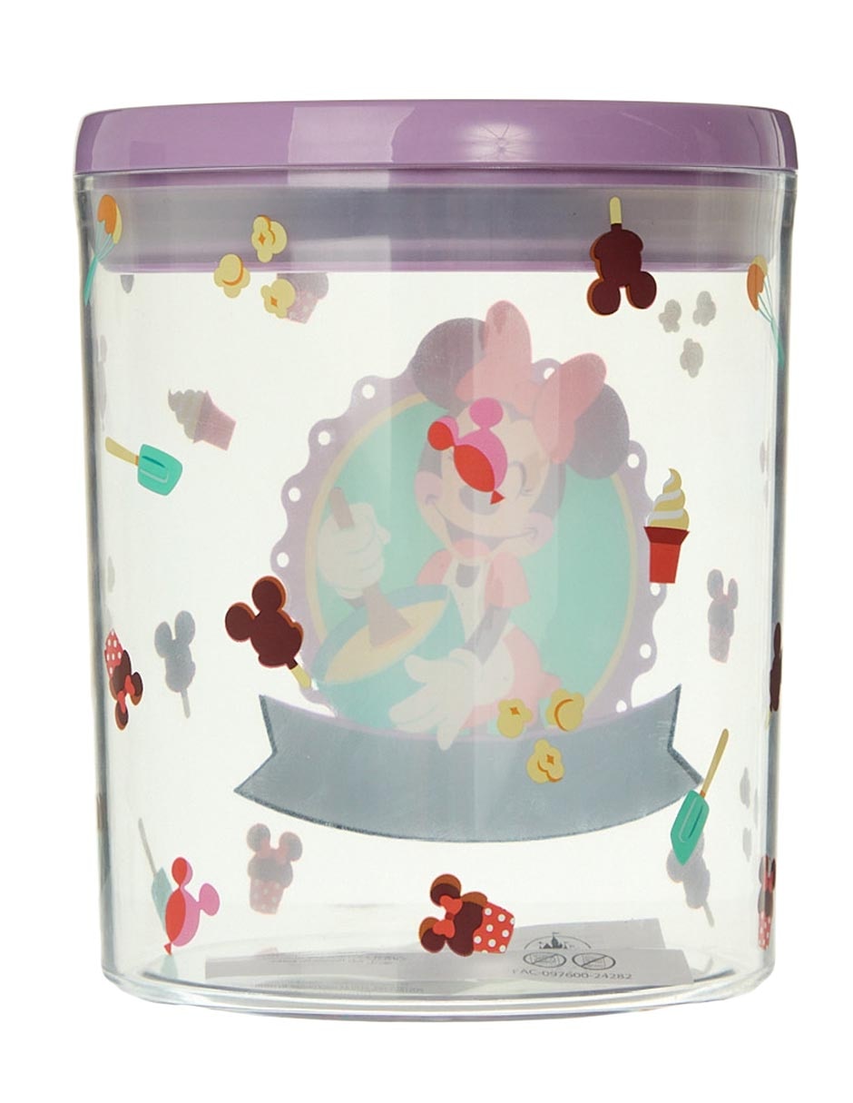 Contenedor Disney Minnie Mouse de plástico 2