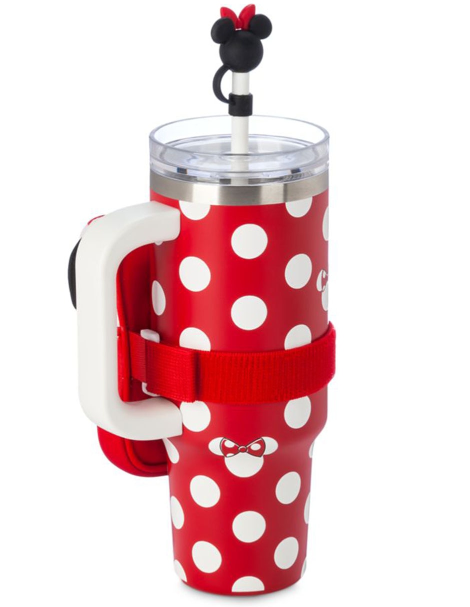 Tumbler de acero inoxidable Disney con tapa a presión 4