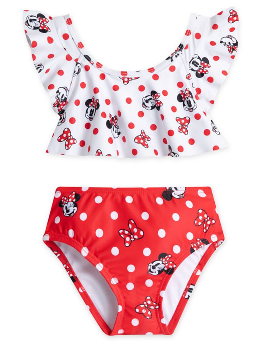 Minnie Mouse Ropa Disney Para Bebe Traje De Baño Bikini Mickey And
