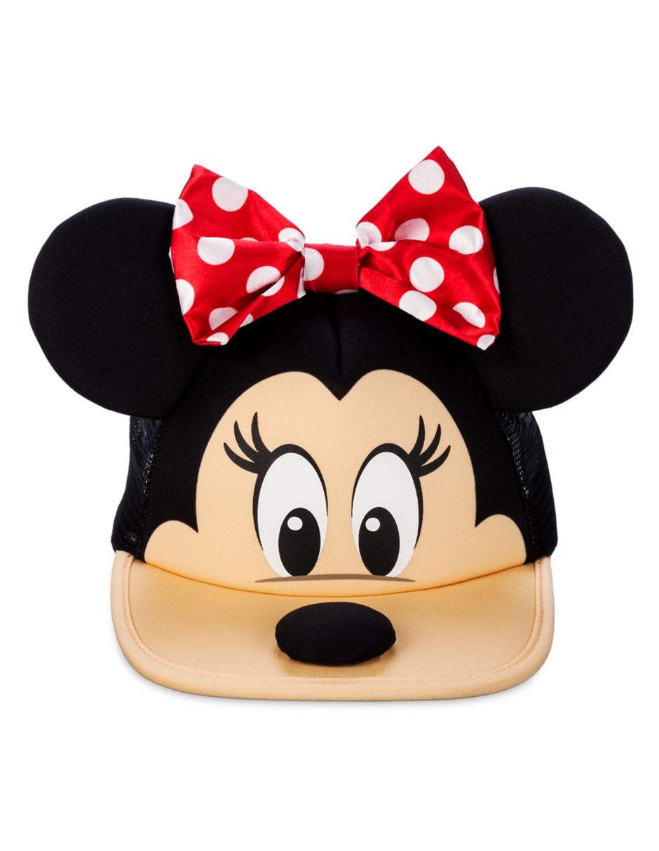 Gorra con visera curva snapback Minnie Mouse para mujer