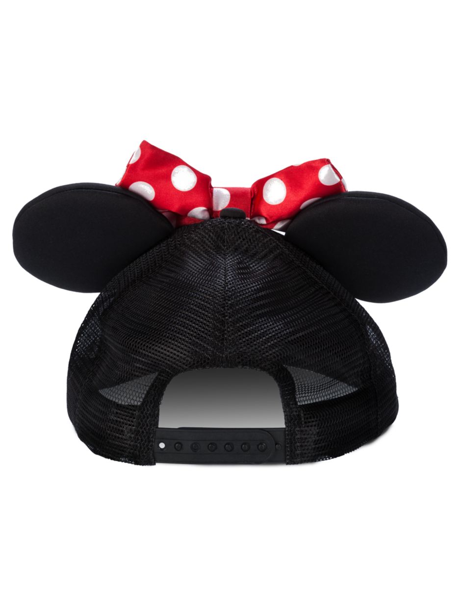 Gorra con visera curva snapback Minnie Mouse para mujer 3