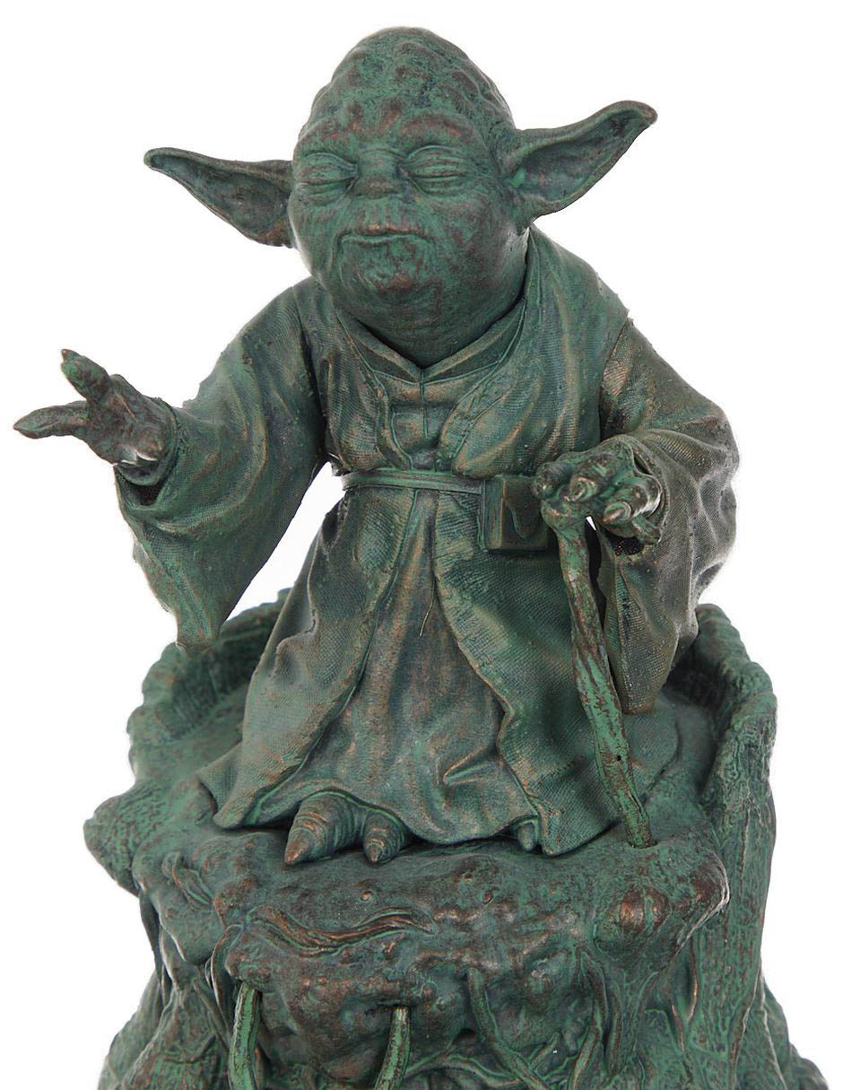 Figura decorativa Yoda de resina 5