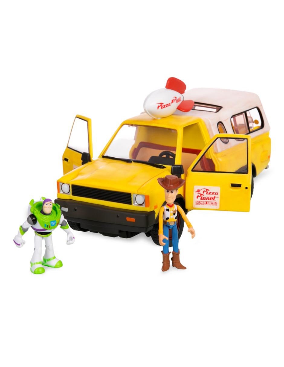 Automóvil pizza planeta truck Woody y Buzz Lightyear 2