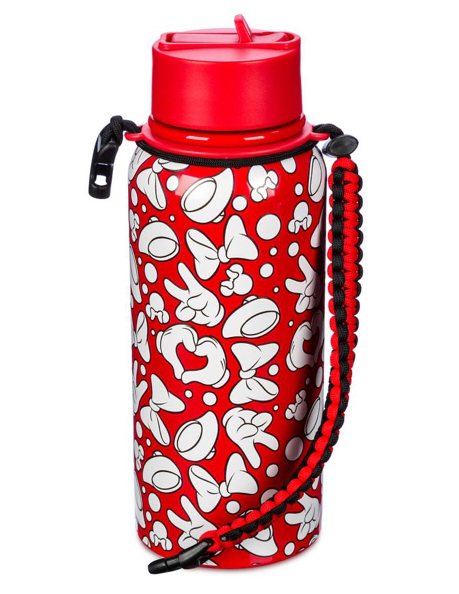 Botella de agua minnie mouse de acero inoxidable para niña 5