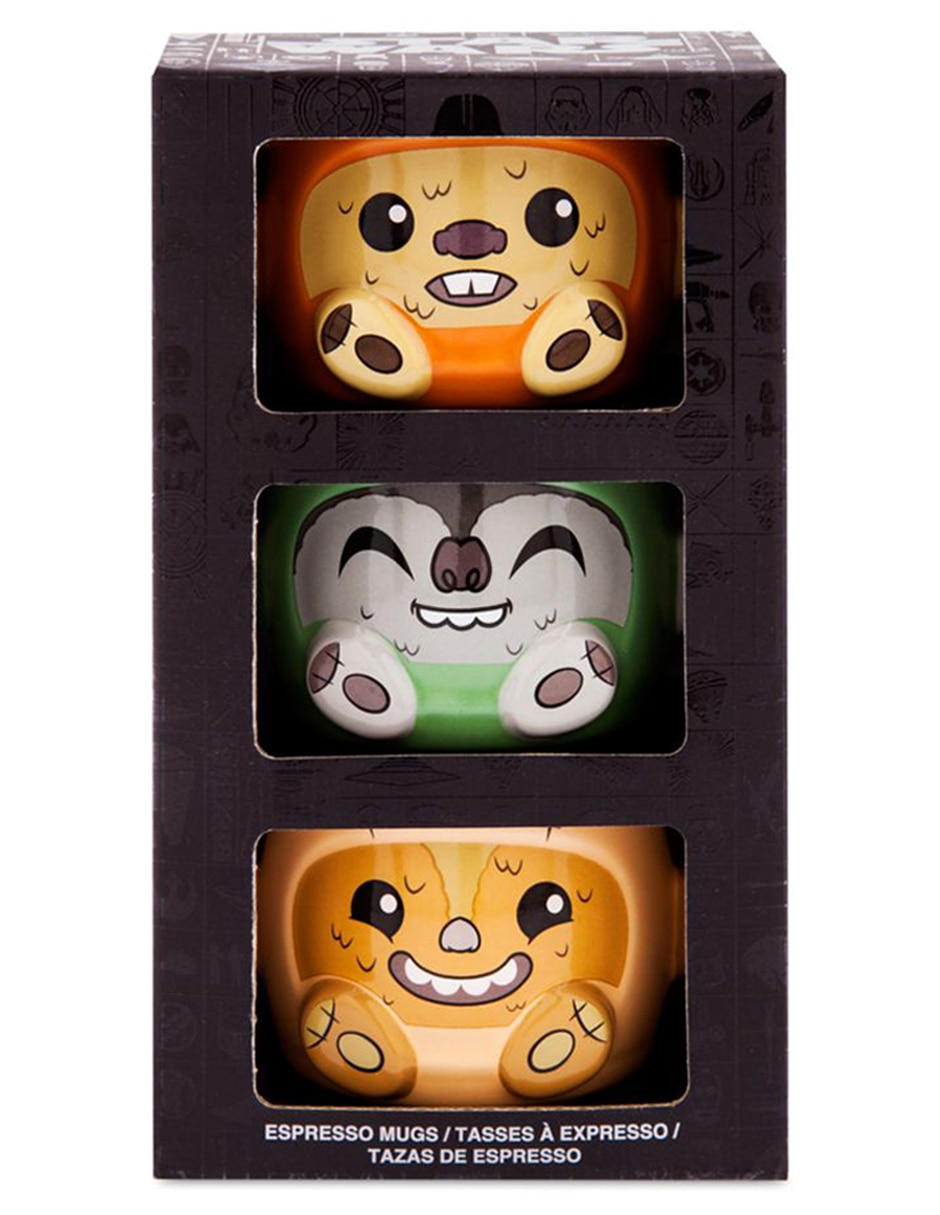 Set de tazas espresso Ewok 3 piezas 3