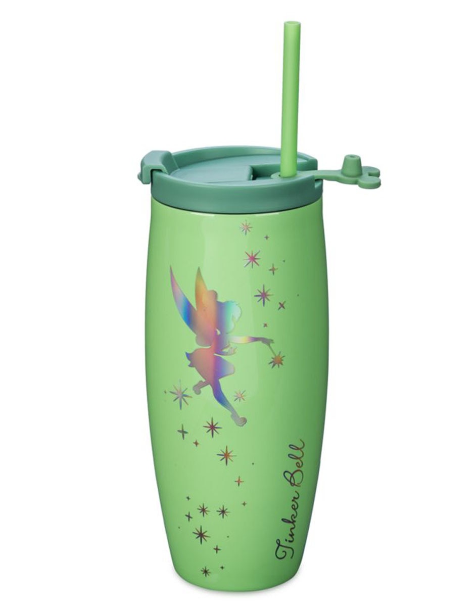 Tumbler de acero inoxidable Tinker Bell con tapa rosca 330 ml