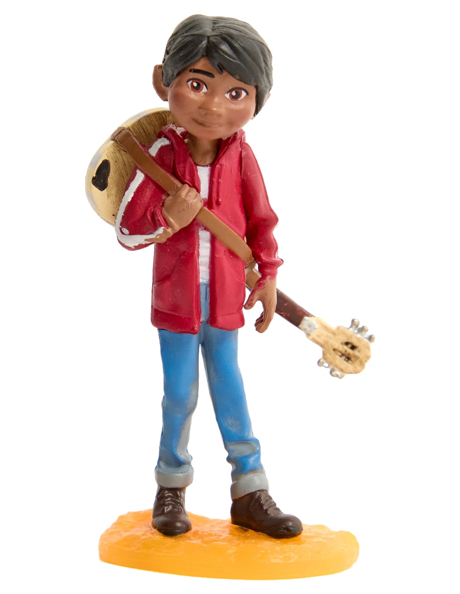 Set figuras Pixar Miguel, Dante, Héctor, Ernesto de la Cruz, Mamá Imelda, Chicharrón y Pepita 7