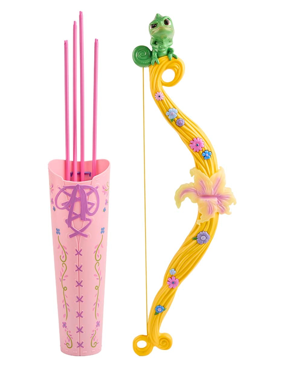 Arco juego de arco y flechas de Rapunzel