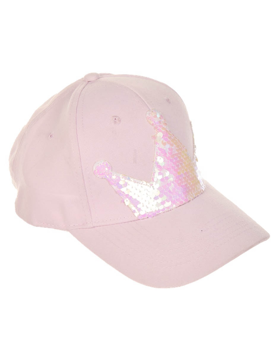 Gorra con visera curva snapback infantil