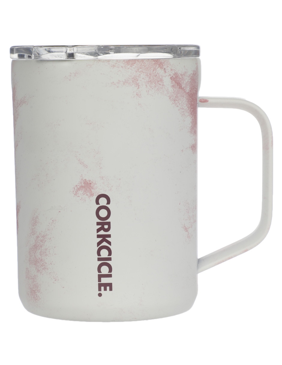 Tumbler de acero inoxidable con tapa a presión