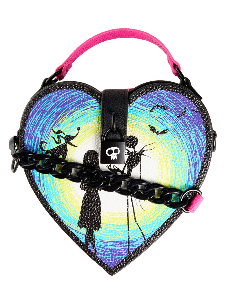 Bolsa crossbody Nightmare Before Christmas Jack & Sally para mujer