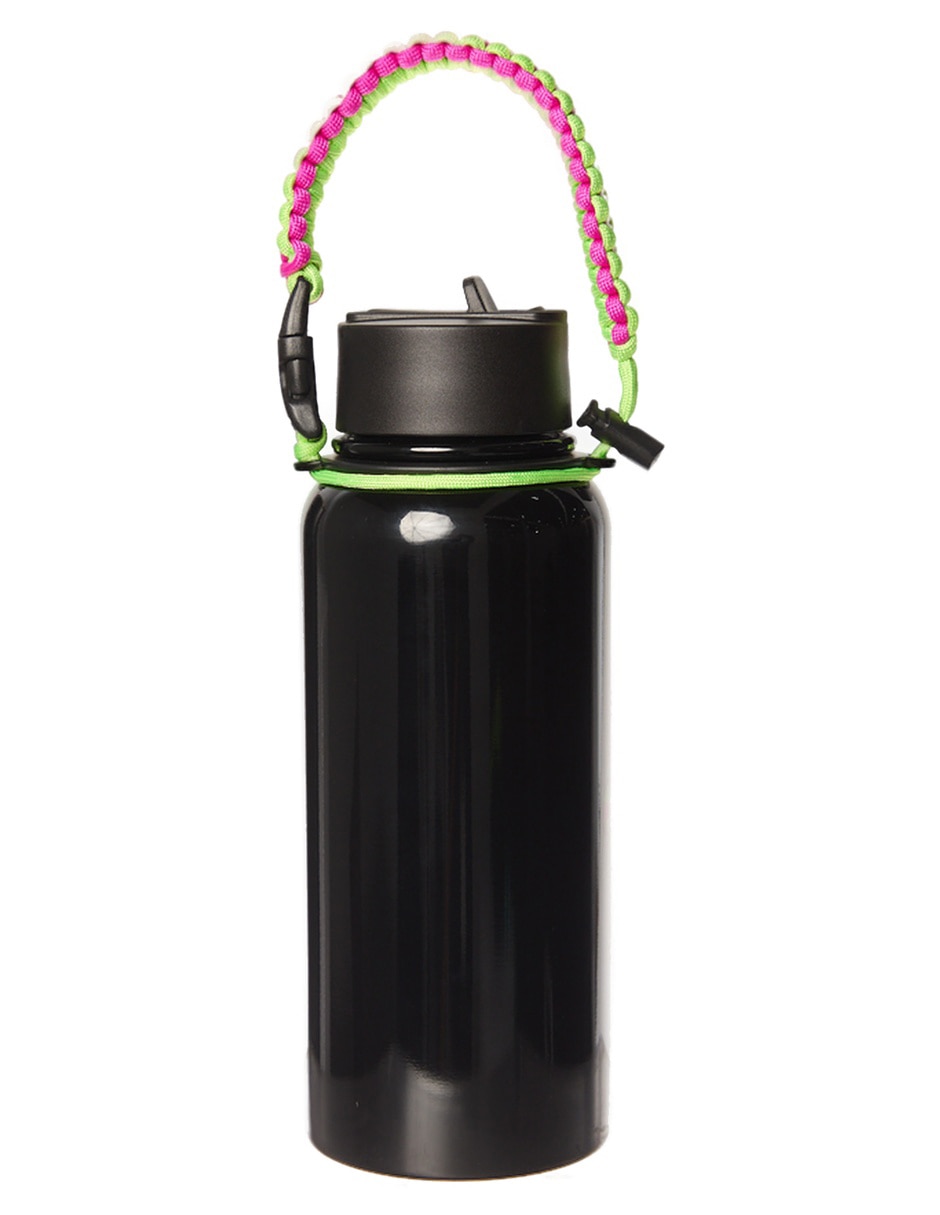 Botella de agua con bolsa istmas de acero inoxidable con tapa rosca 950 ml 9