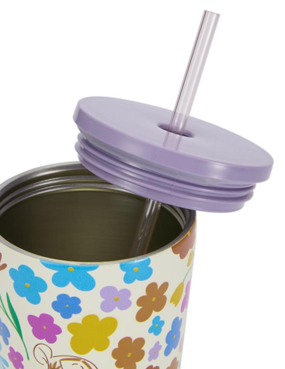 Tumbler de acero inoxidable con tapa rosca 650 ml 4