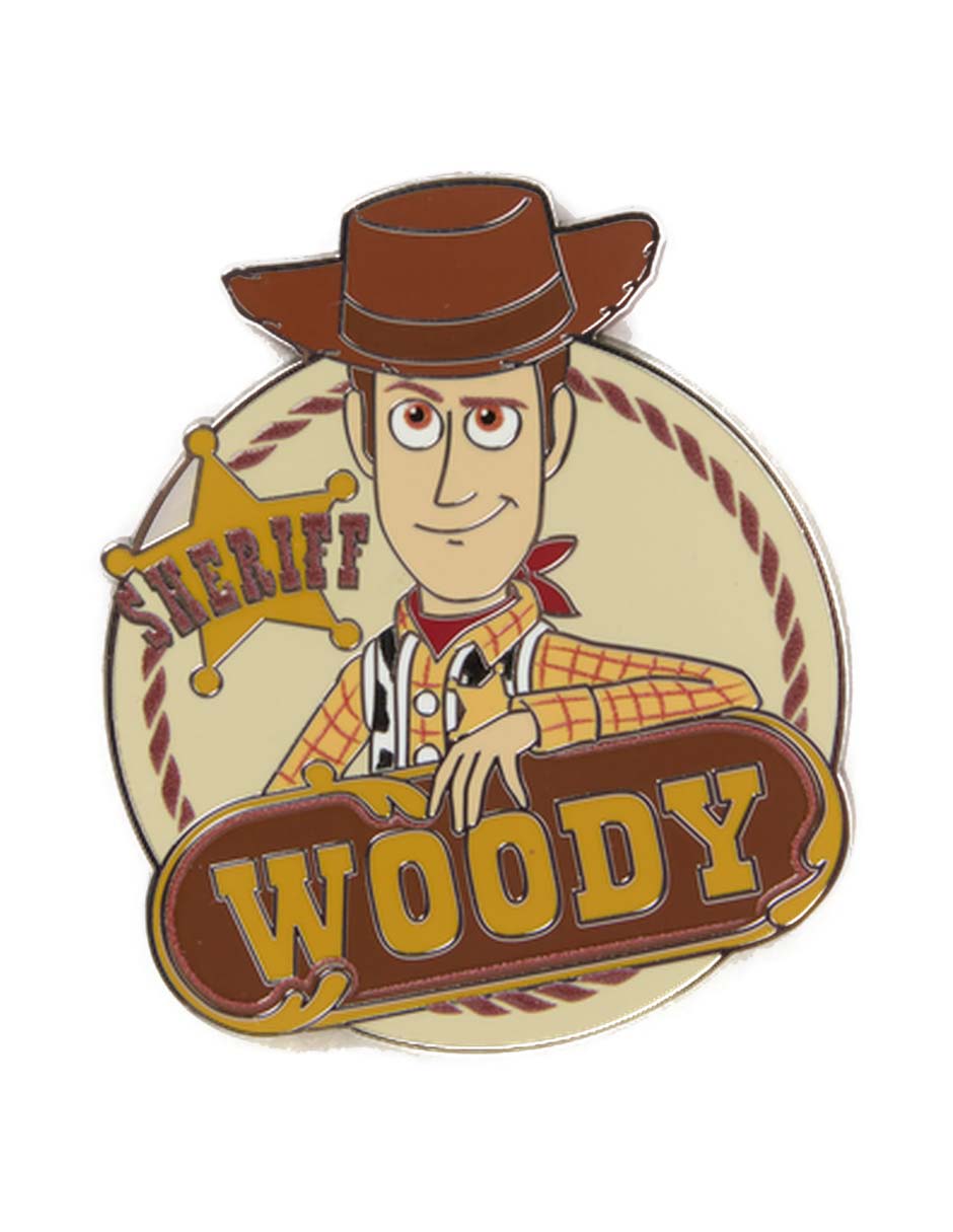 Pin de metal Woody 4