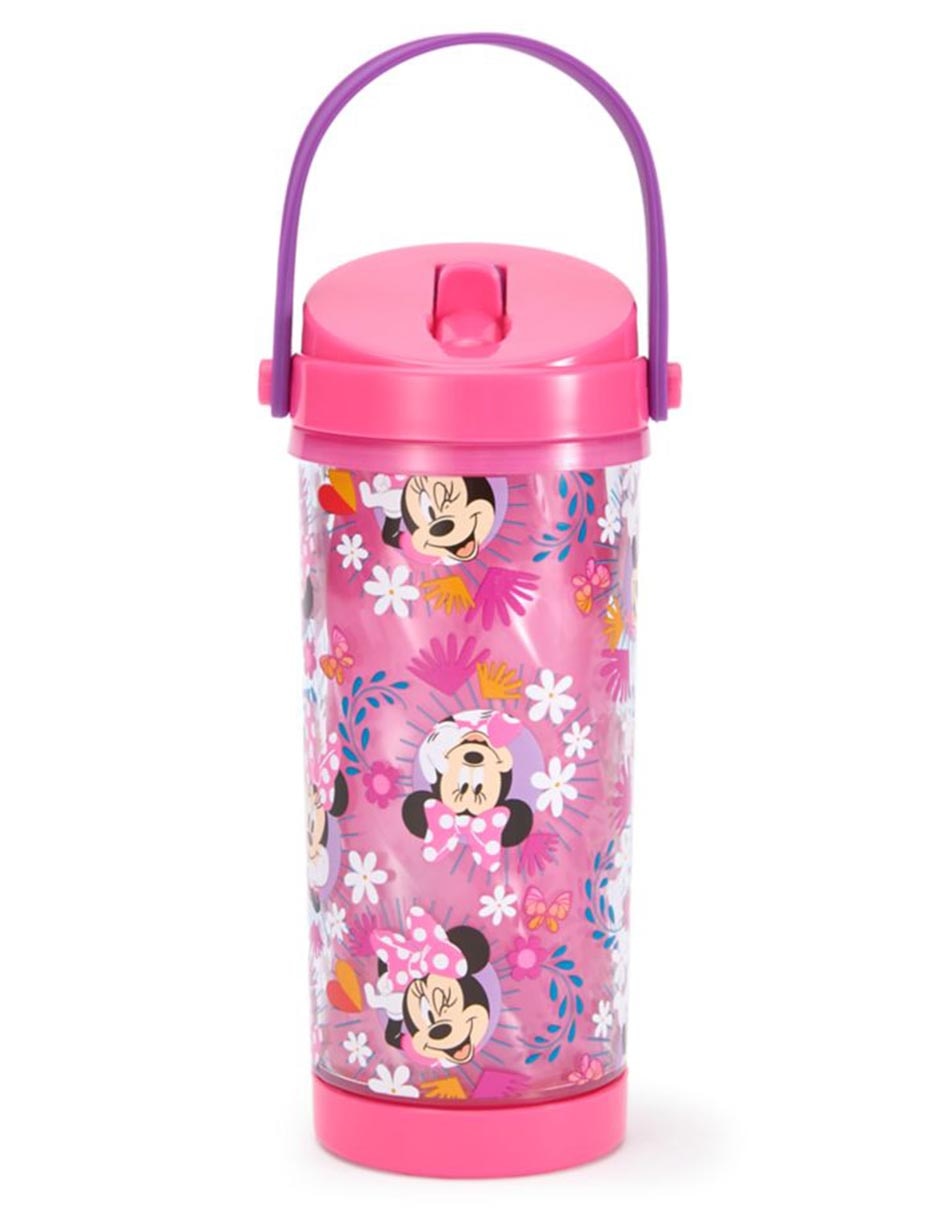 Botella de agua Disney Minnie Mouse para niña