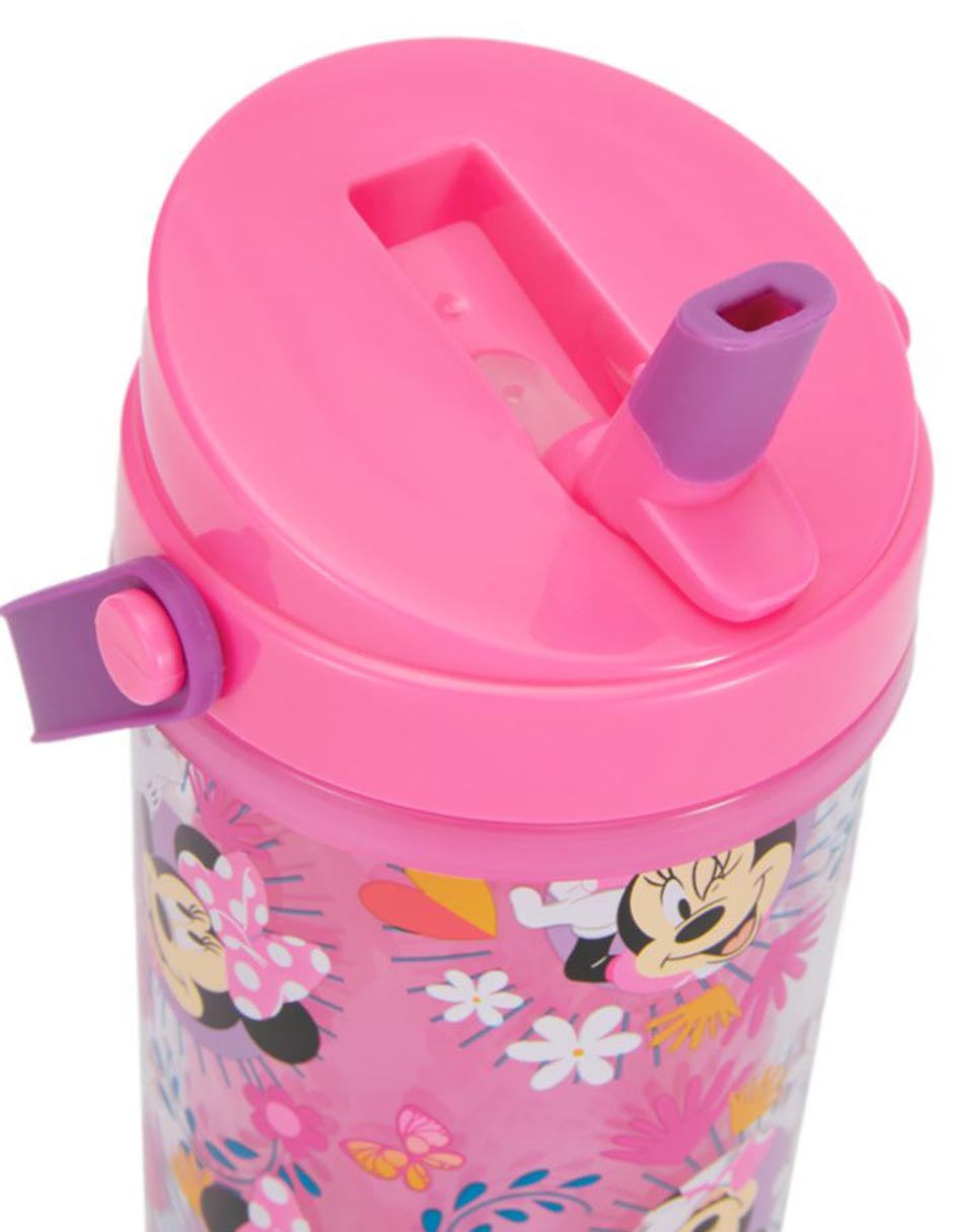 Botella de agua Disney Minnie Mouse para niña 4