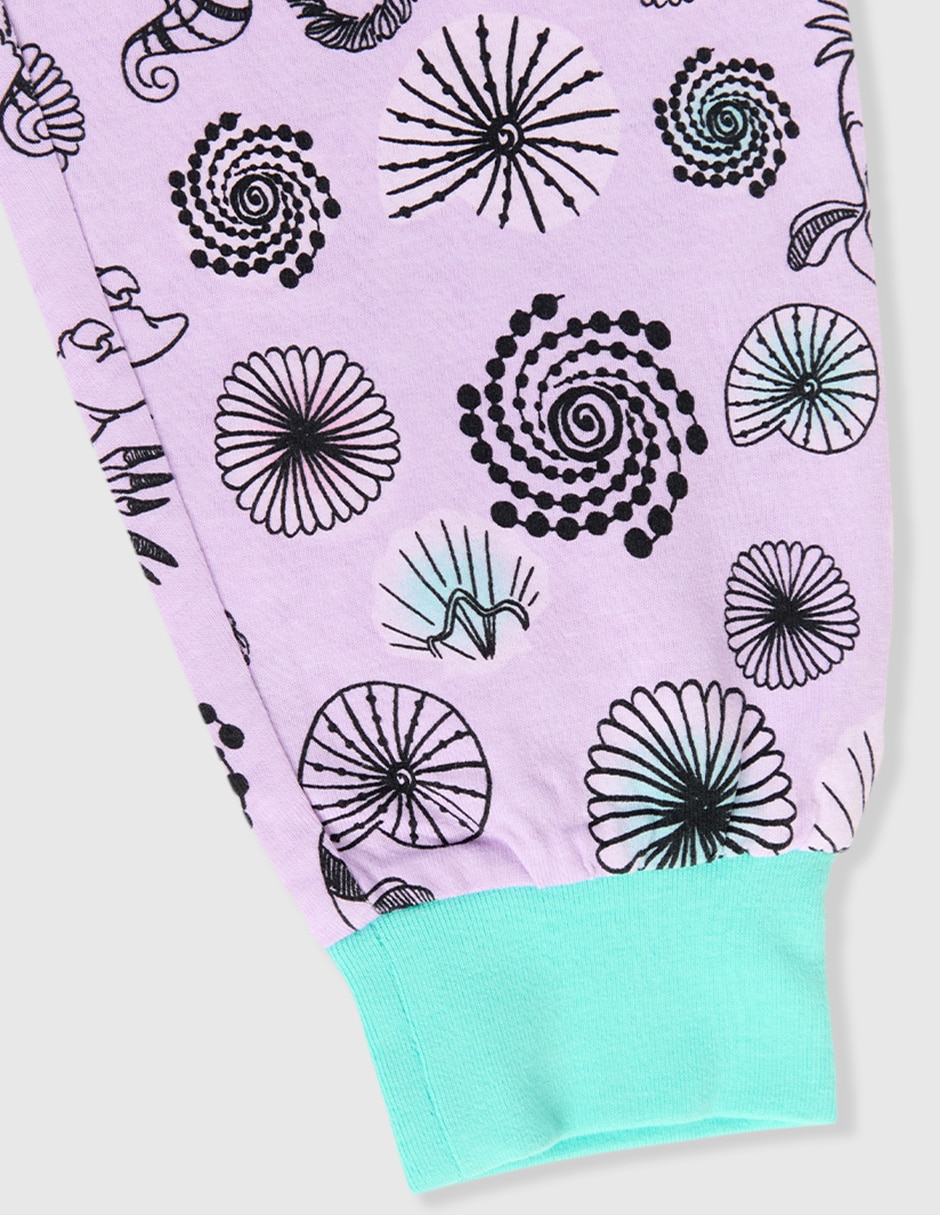 Conjunto pijama Disney para niña 6