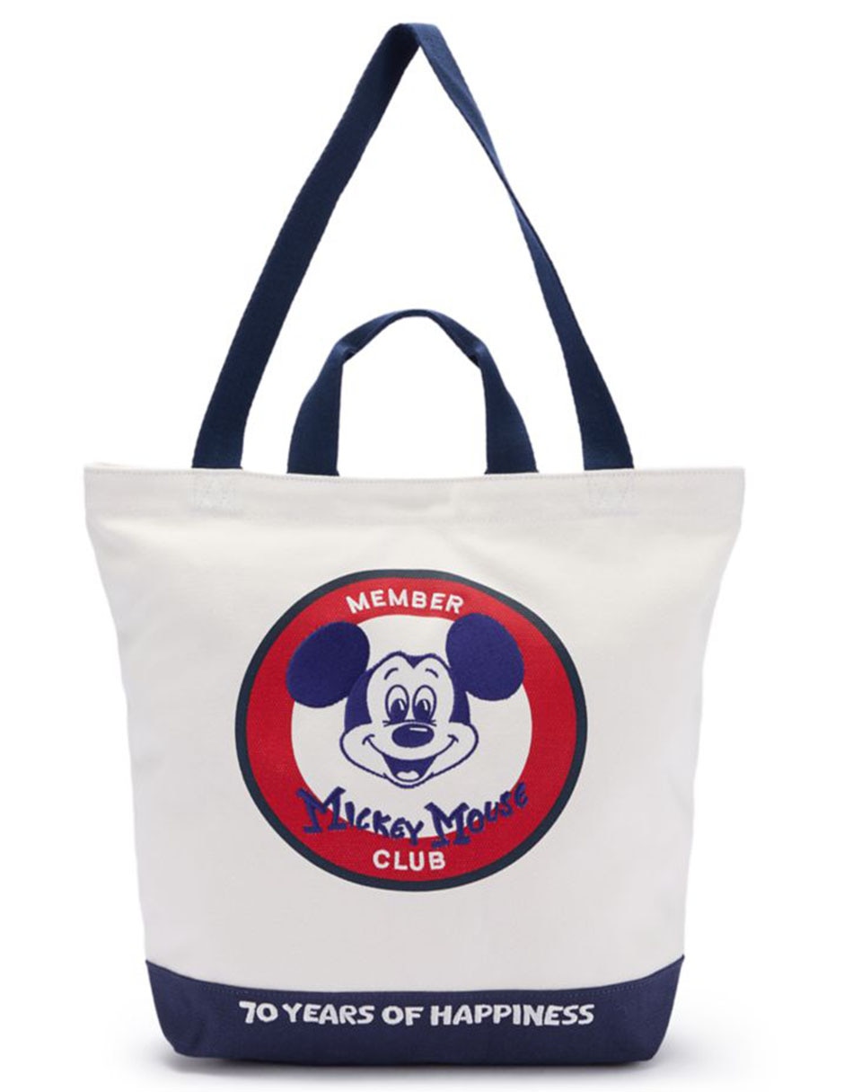 Bolsa tote 70.º Aniversario Del Club De Mickey Mouse unisex Bolsa tote 70.º Aniversario Del Club De Mickey Mouse unisex