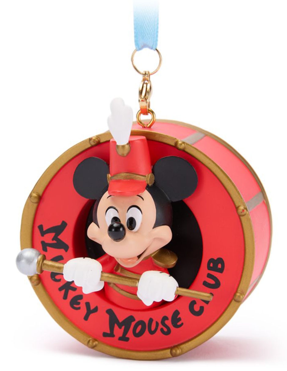 Ornamento navideño redondo Mickey Mouse 3