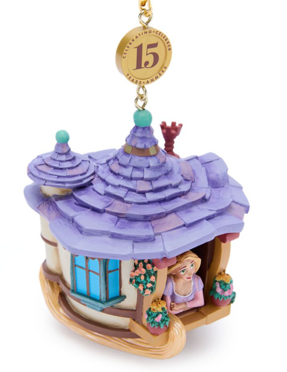 Ornamento navideño Rapunzel 3
