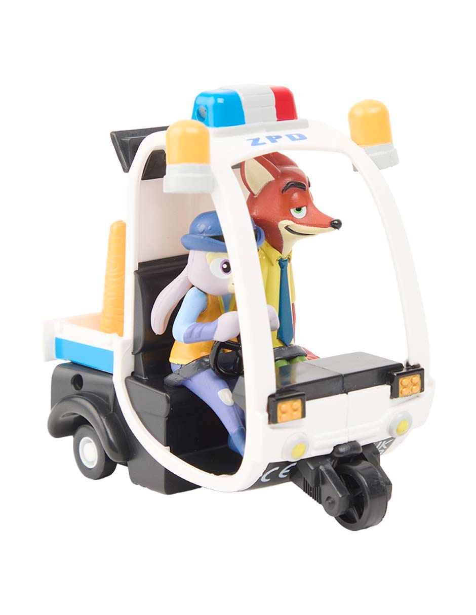 Camioneta policía Nick Wilde y Judy Hopps