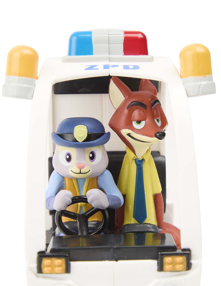 Camioneta policía Nick Wilde y Judy Hopps 5