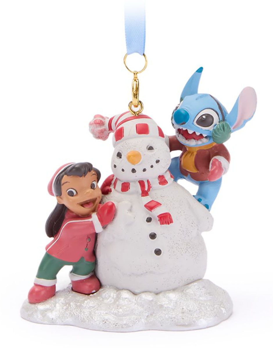 Ornamento navideño Lilo & Stitch