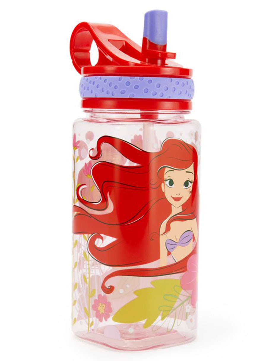 Botella de agua Disney con push pull 473 ml