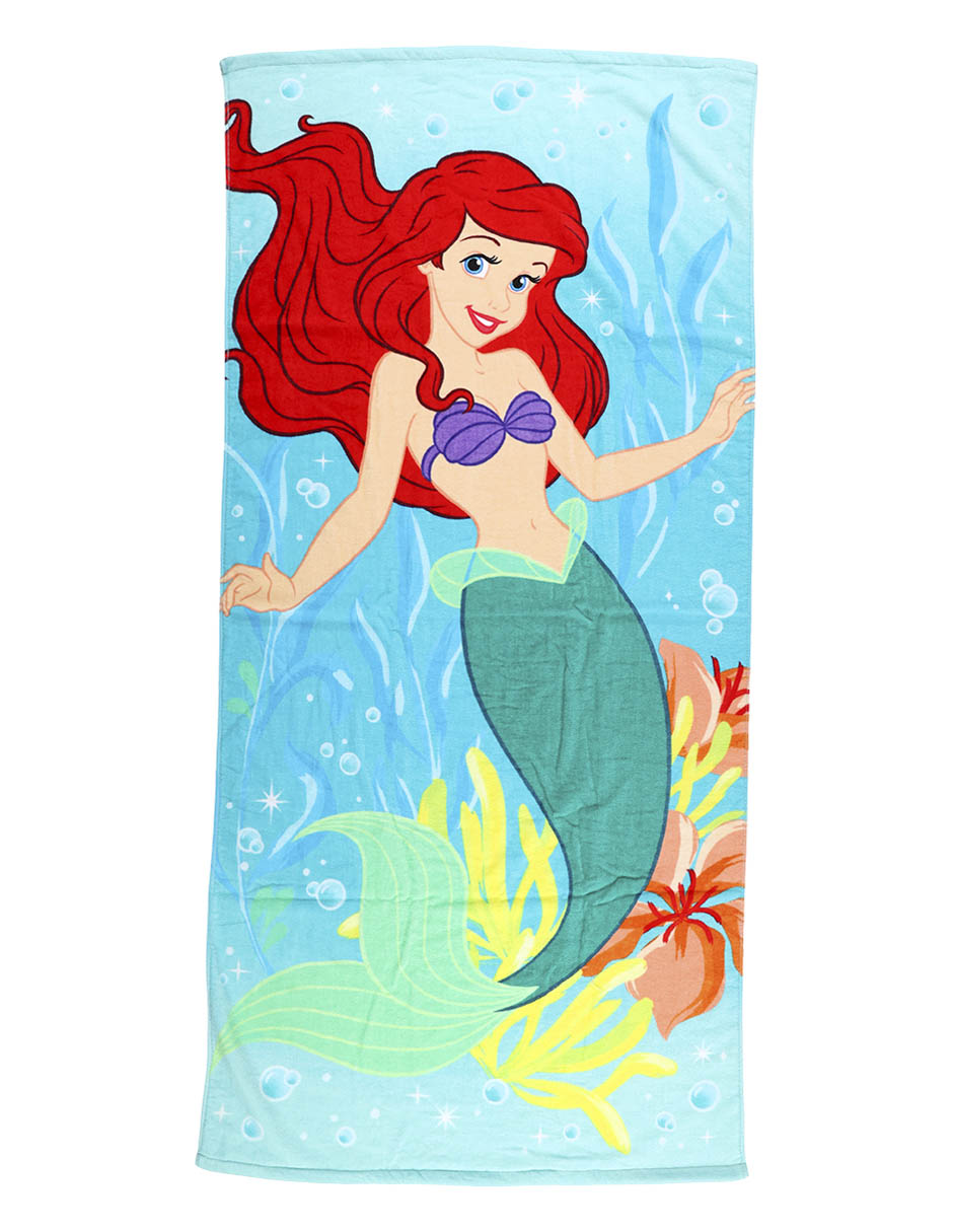 Toalla para baño Disney Ariel de algodón