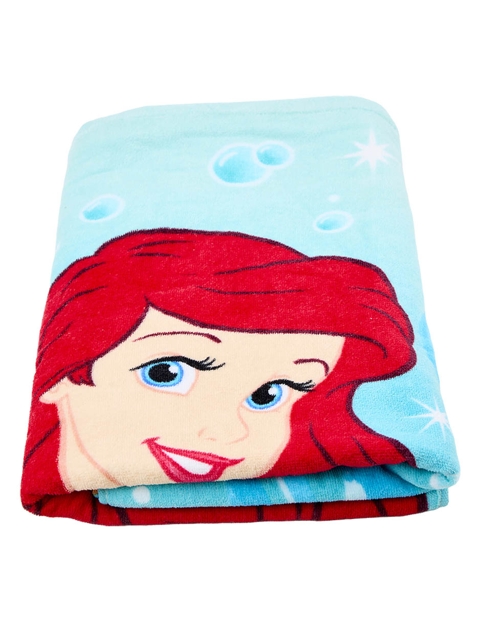 Toalla para baño Disney Ariel de algodón 2