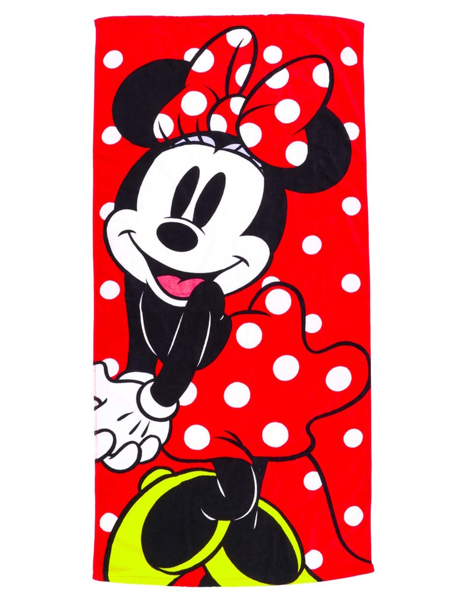 Toalla para baño Minnie Mouse de algodón