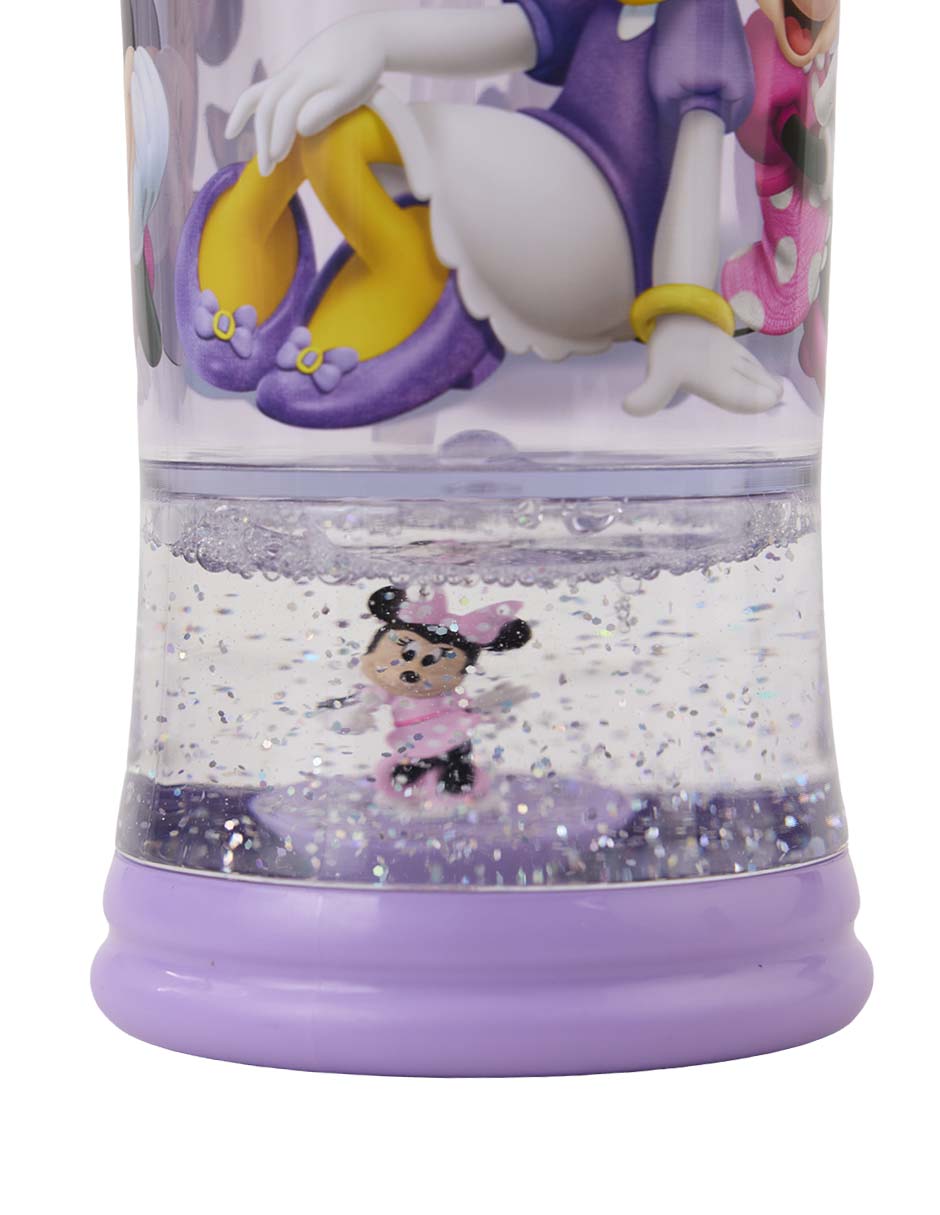 Botella de agua de plástico con tapa rosca 630 ml 6