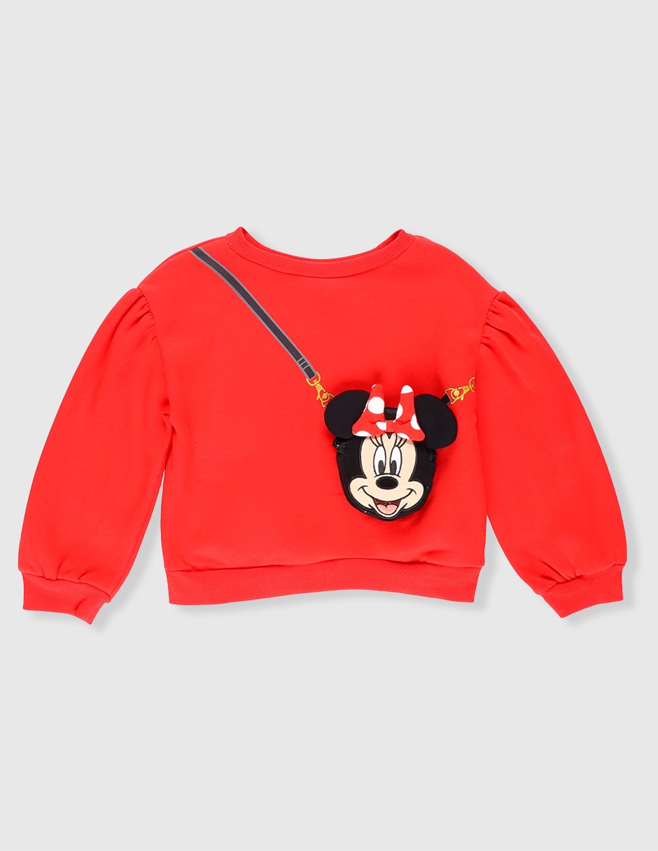 Sudadera Minnnie Mouse para niña