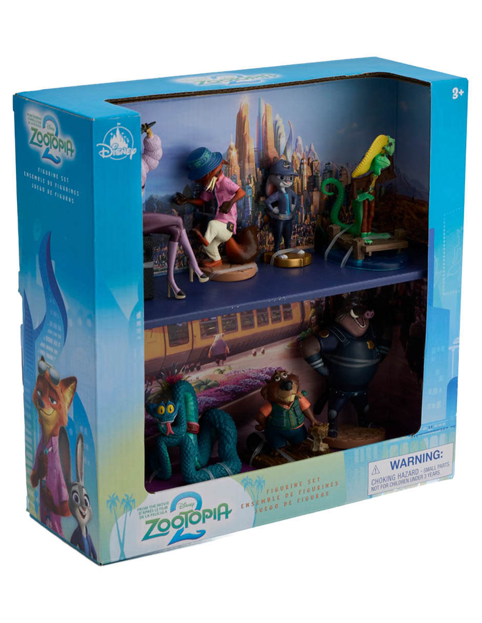 Set figuras acción Zootopia 2 Zootopia 2