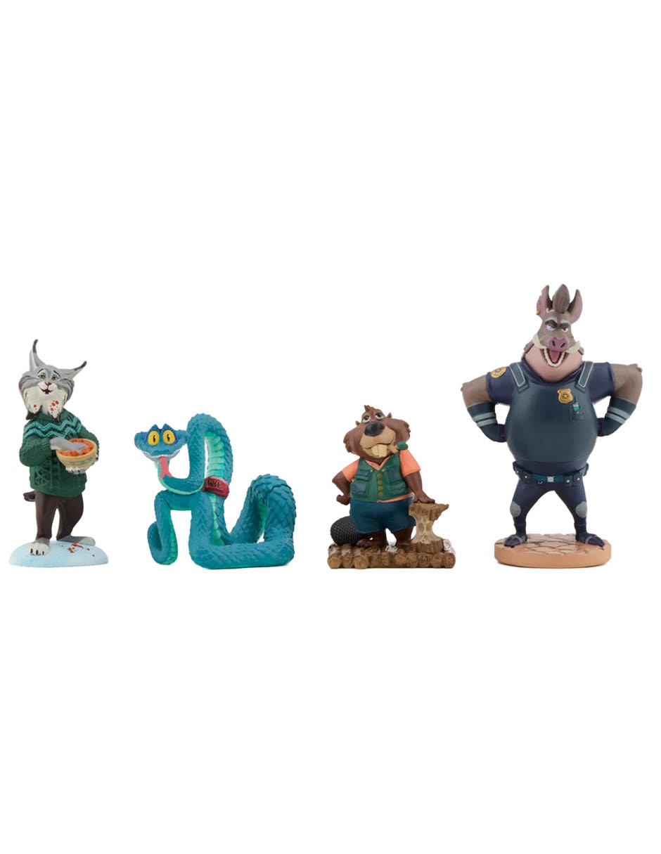 Set figuras acción Zootopia 2 Zootopia 5