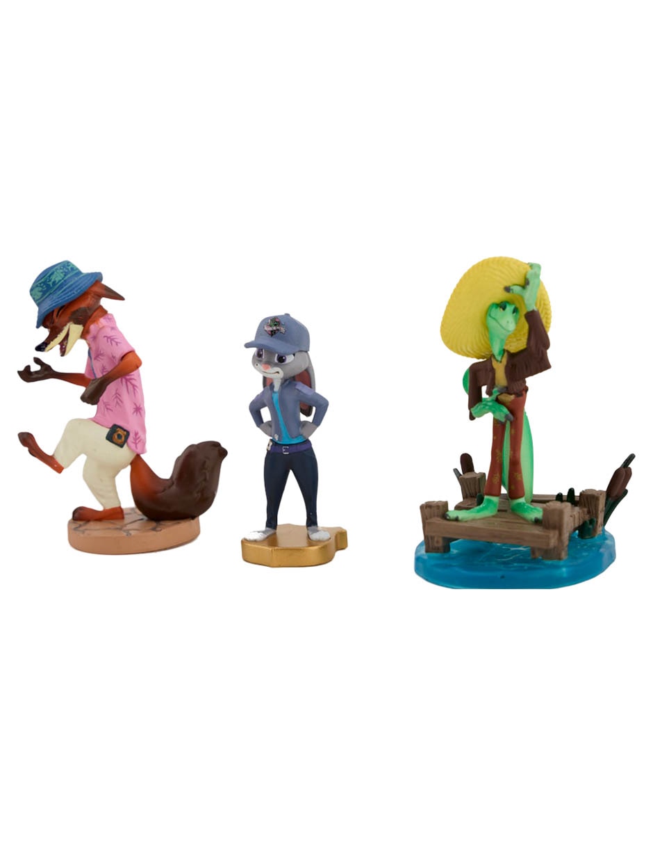 Set figuras acción Zootopia 2 Zootopia 6