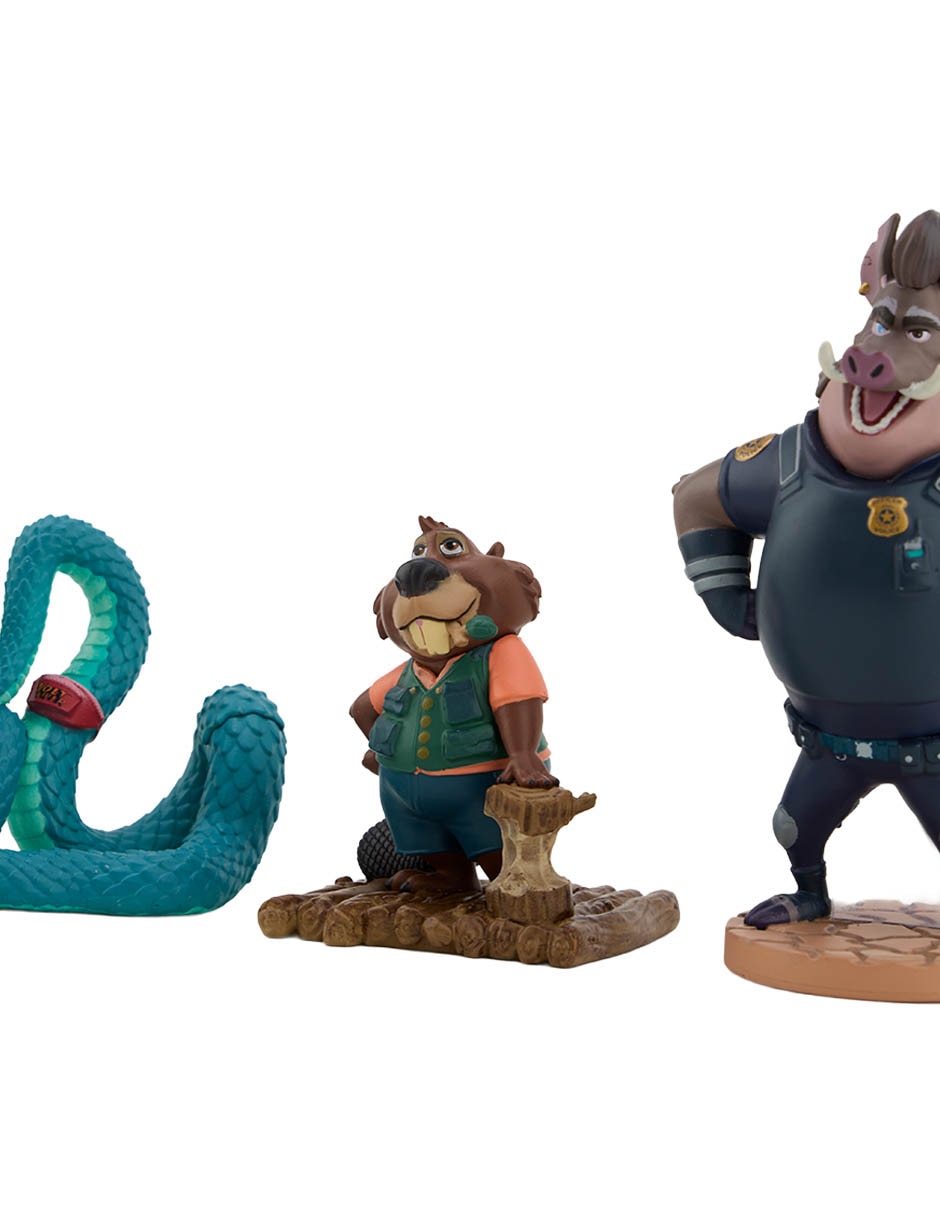 Set figuras acción Zootopia 2 Zootopia 7