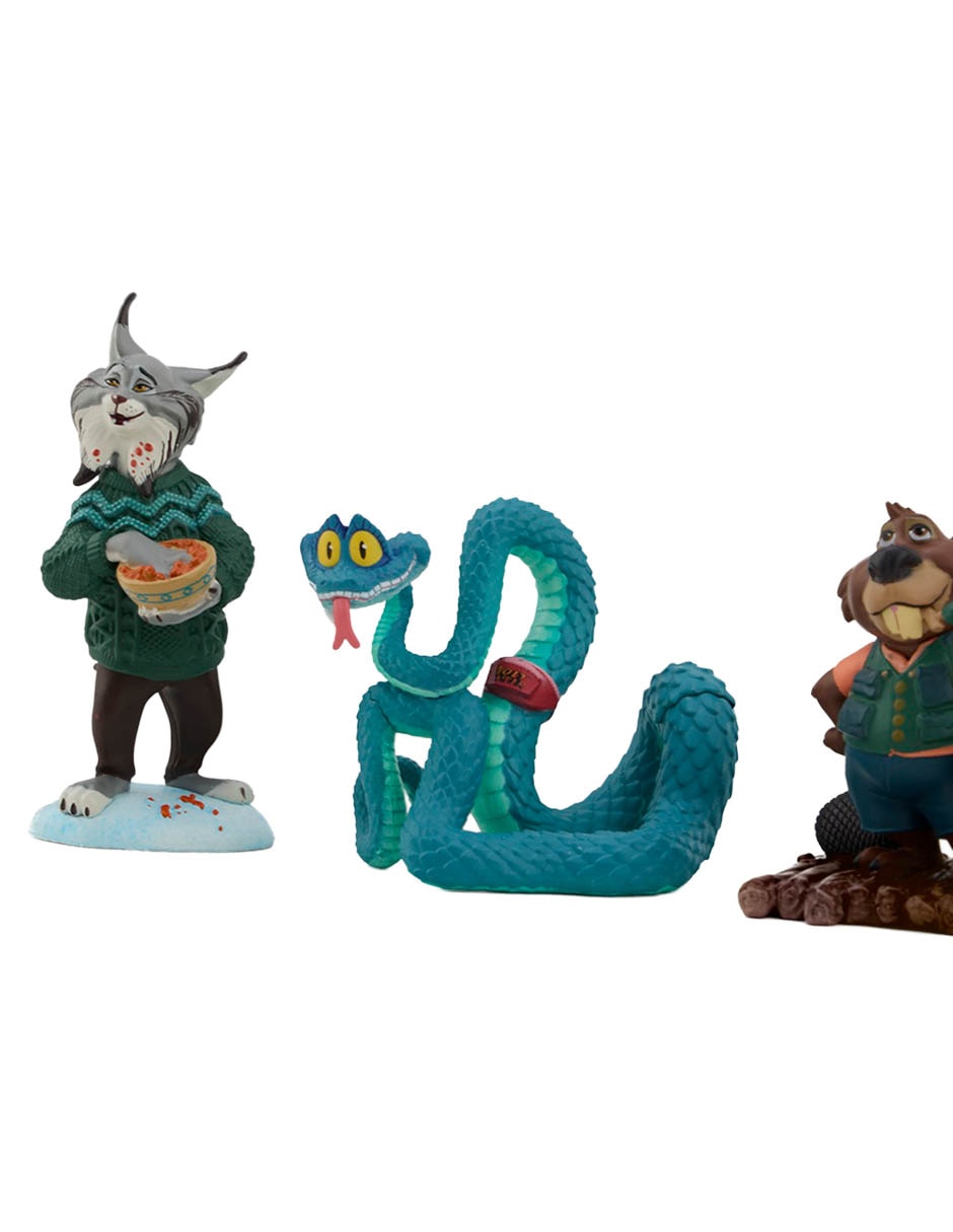 Set figuras acción Zootopia 2 Zootopia 8