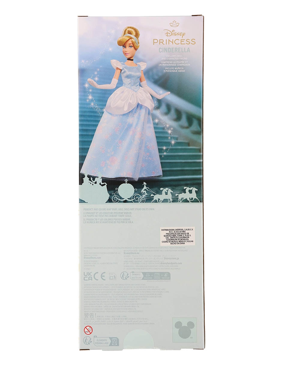 Muñeca clásica Princesas Disney 2